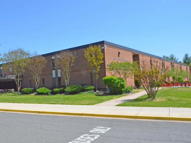 Pennington Traditional School building entrance
